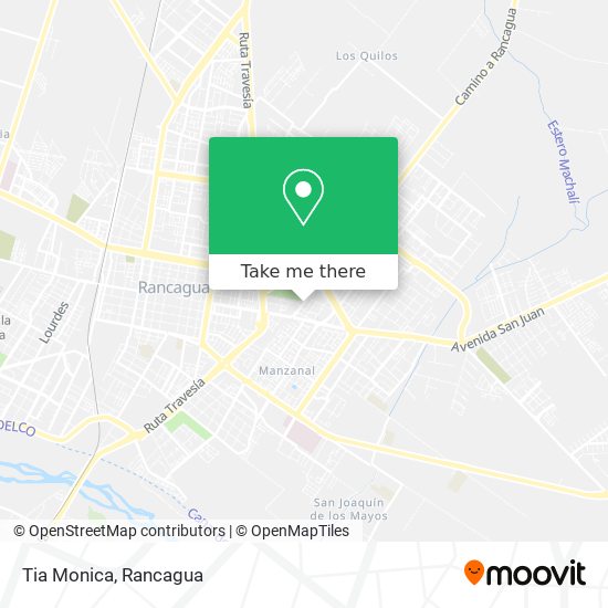 Tia Monica map