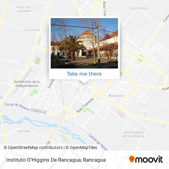 Instituto O'Higgins De Rancagua map