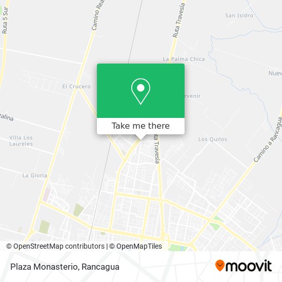 Plaza Monasterio map