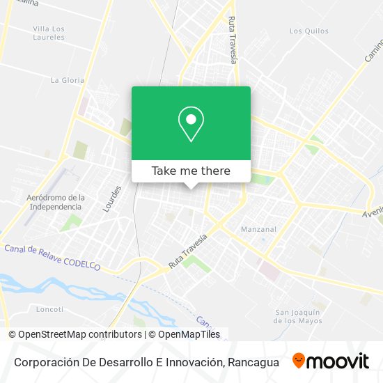 Corporación De Desarrollo E Innovación map