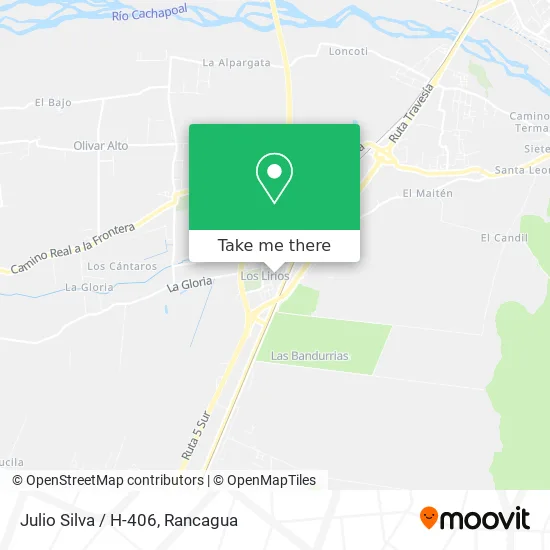 Julio Silva / H-406 map