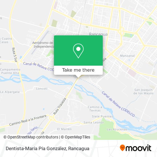 Mapa de Dentista-María Pía González