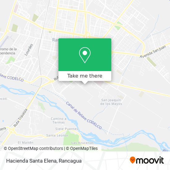 Mapa de Hacienda Santa Elena