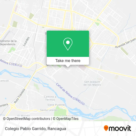 Colegio Pablo Garrido map