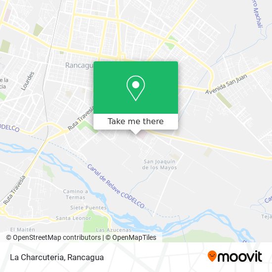 Mapa de La Charcuteria