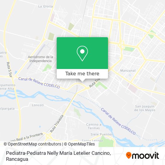 Pediatra-Pediatra Nelly María Letelier Cancino map
