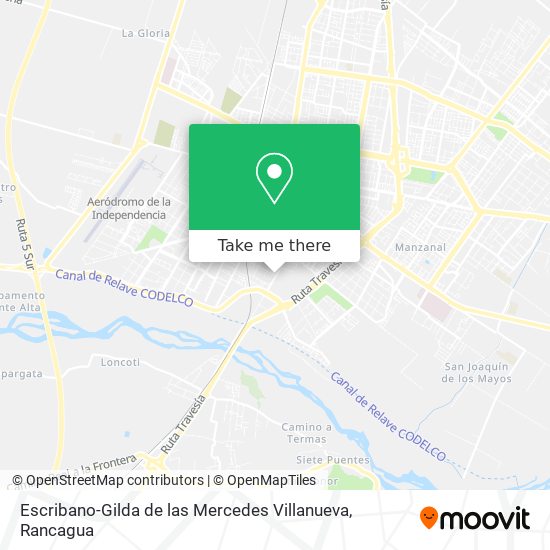Mapa de Escribano-Gilda de las Mercedes Villanueva