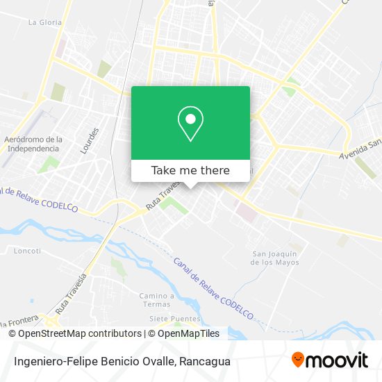 Mapa de Ingeniero-Felipe Benicio Ovalle
