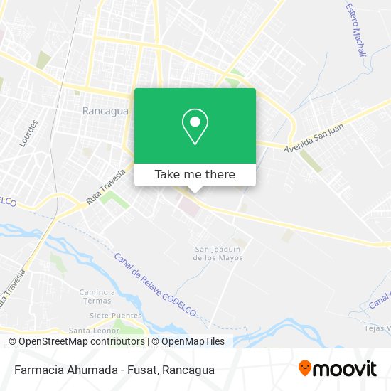 Farmacia Ahumada - Fusat map