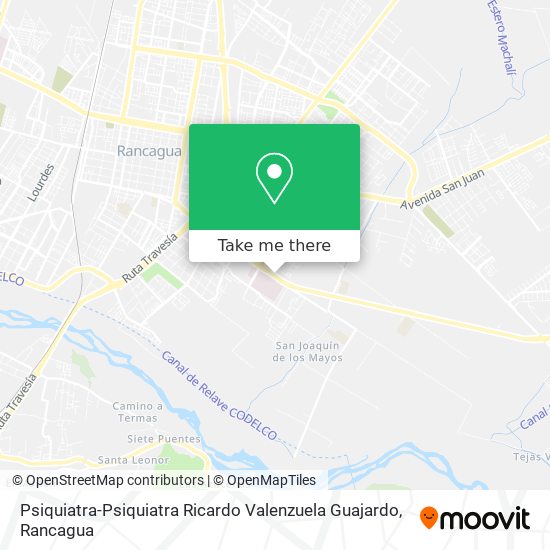 Psiquiatra-Psiquiatra Ricardo Valenzuela Guajardo map