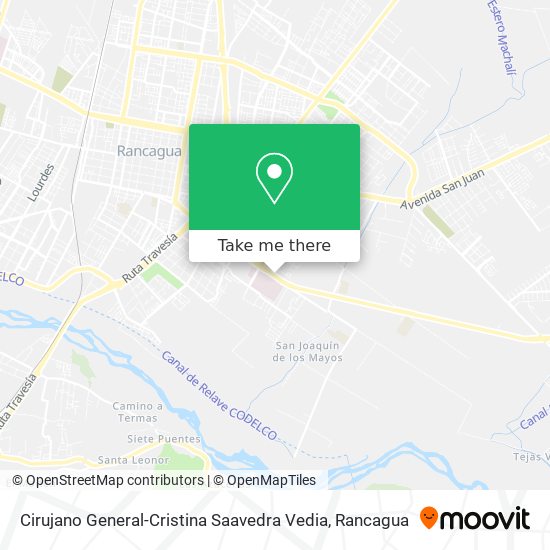 Mapa de Cirujano General-Cristina Saavedra Vedia