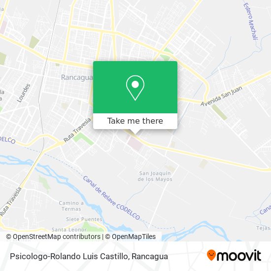 Psicologo-Rolando Luis Castillo map