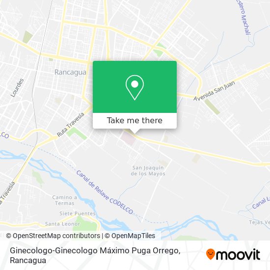 Ginecologo-Ginecologo Máximo Puga Orrego map