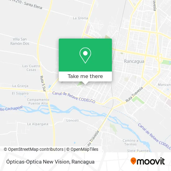 Ópticas-Optica New Vision map