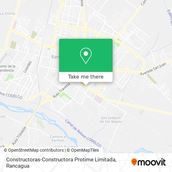 Mapa de Constructoras-Constructora Protime Limitada
