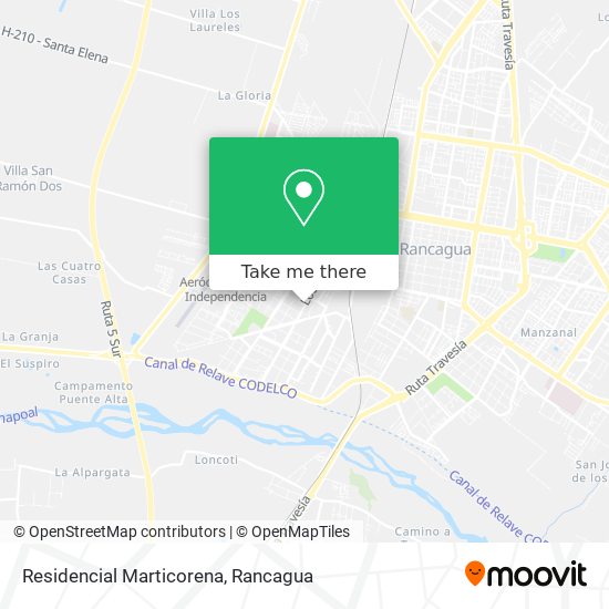 Residencial Marticorena map