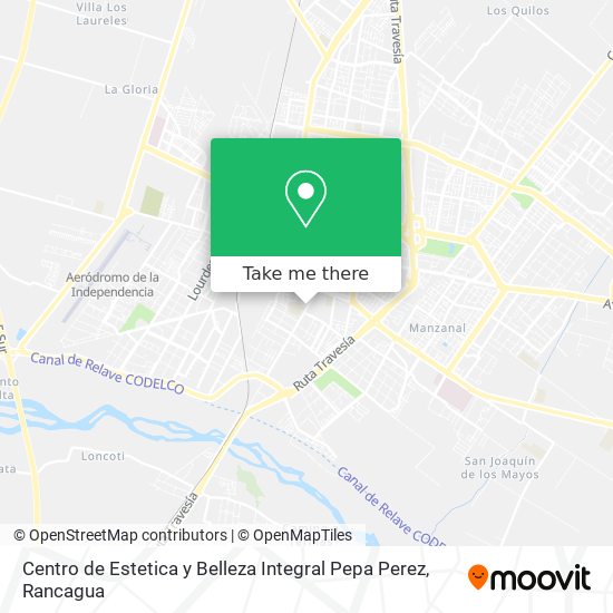 Centro de Estetica y Belleza Integral Pepa Perez map