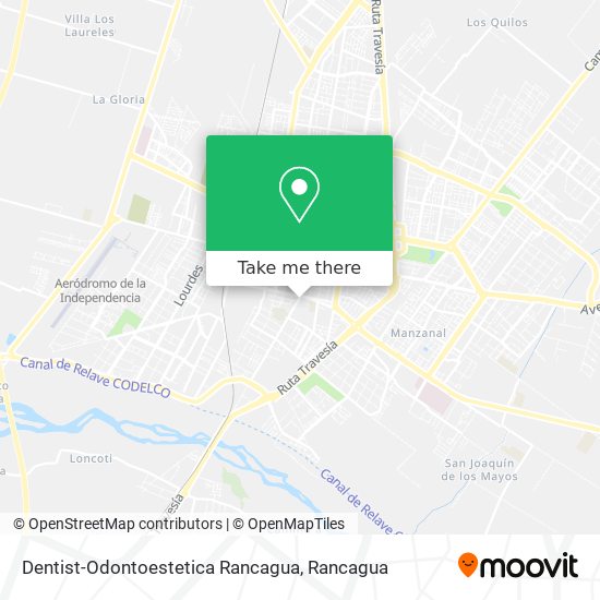 Dentist-Odontoestetica Rancagua map