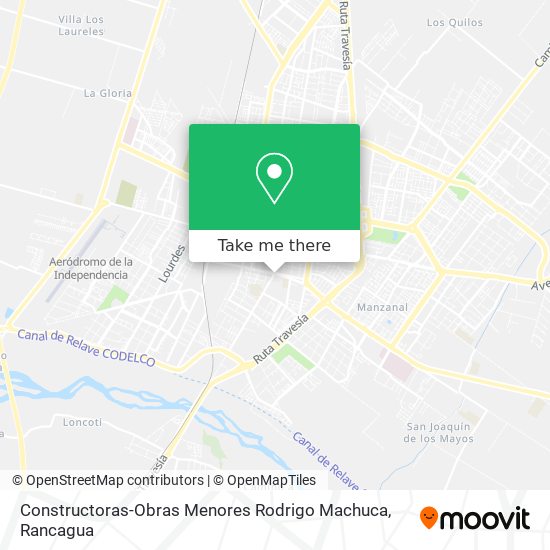 Mapa de Constructoras-Obras Menores Rodrigo Machuca
