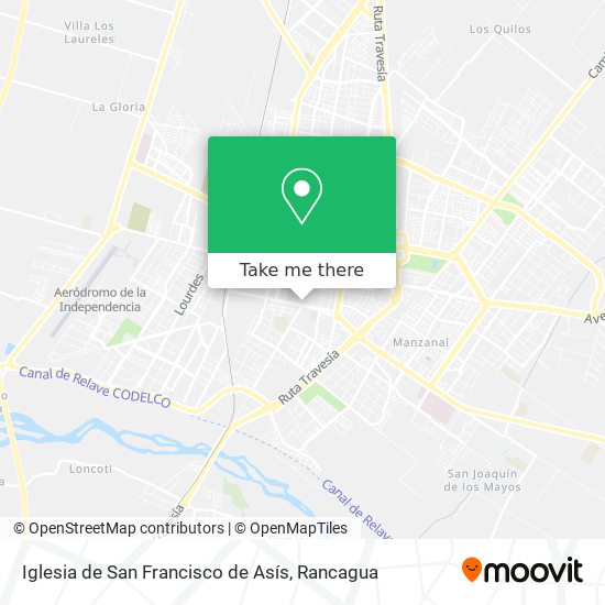 Iglesia de San Francisco de Asís map