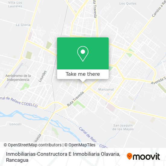 Inmobiliarias-Constructora E Inmobiliaria Olavaria map