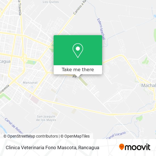 Mapa de Clinica Veterinaria Fono Mascota