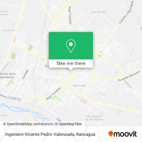 Mapa de Ingeniero-Vicente Pedro Valenzuela