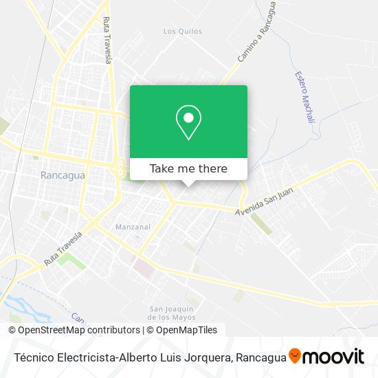 Técnico Electricista-Alberto Luis Jorquera map