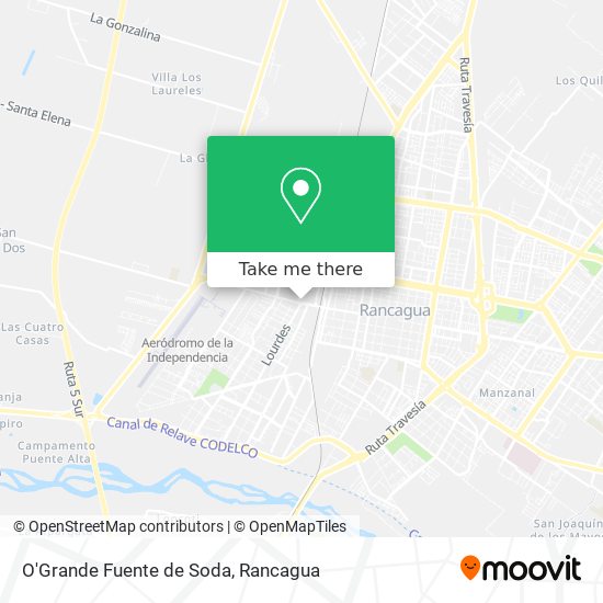 O'Grande Fuente de Soda map