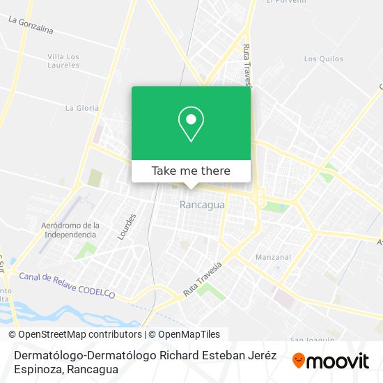 Dermatólogo-Dermatólogo Richard Esteban Jeréz Espinoza map