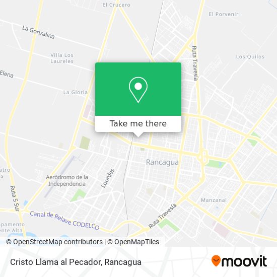 Cristo Llama al Pecador map