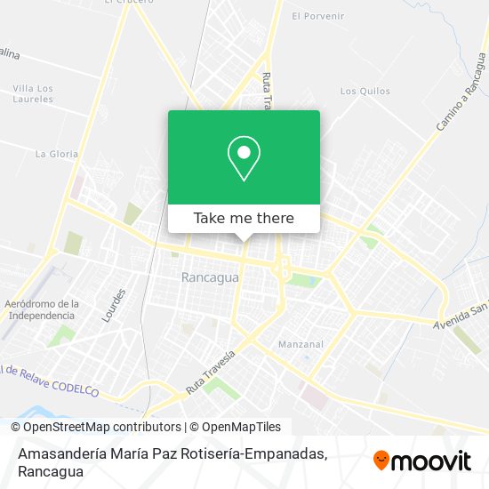 Mapa de Amasandería María Paz Rotisería-Empanadas