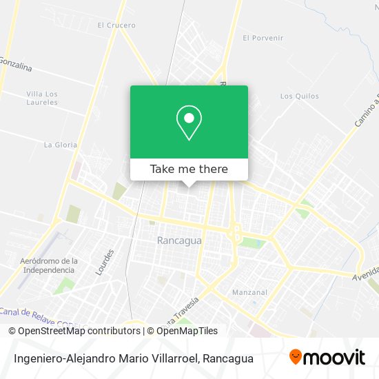 Ingeniero-Alejandro Mario Villarroel map