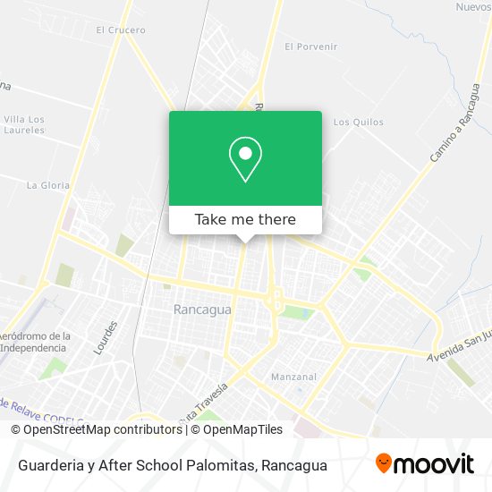 Mapa de Guarderia y After School Palomitas