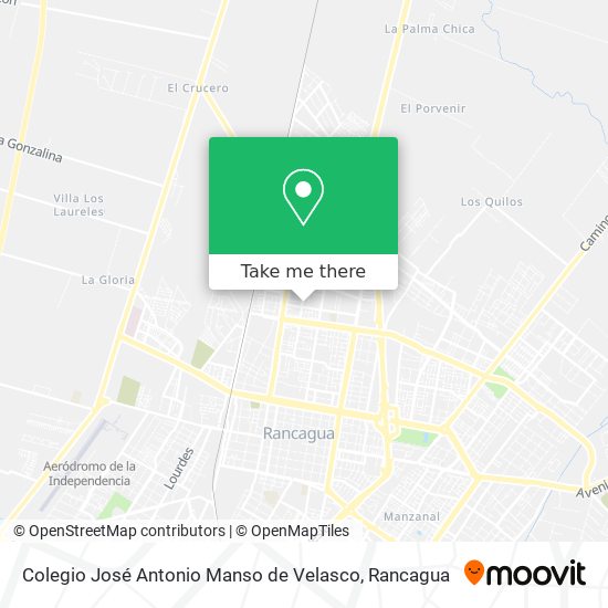 Colegio José Antonio Manso de Velasco map