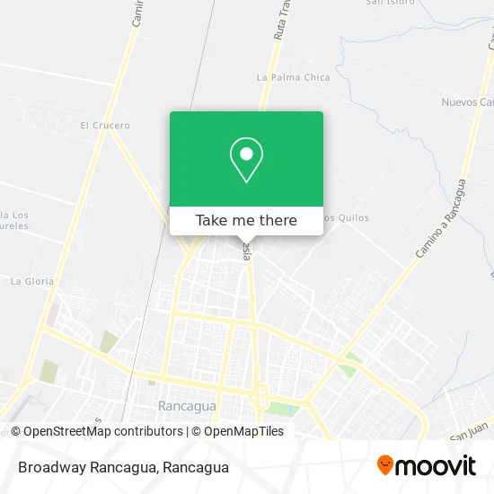 Broadway Rancagua map