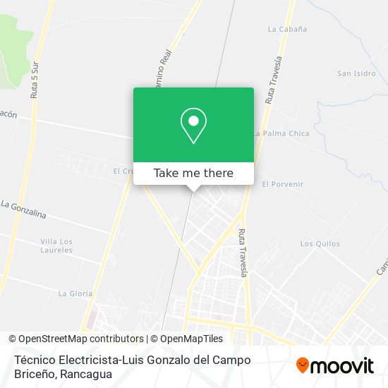 Técnico Electricista-Luis Gonzalo del Campo Briceño map