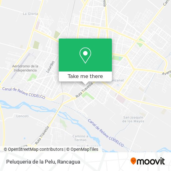 Peluqueria de la Pelu map