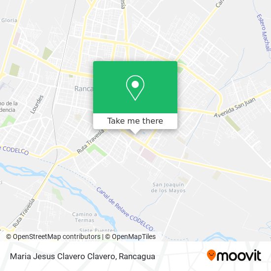 Maria Jesus Clavero Clavero map