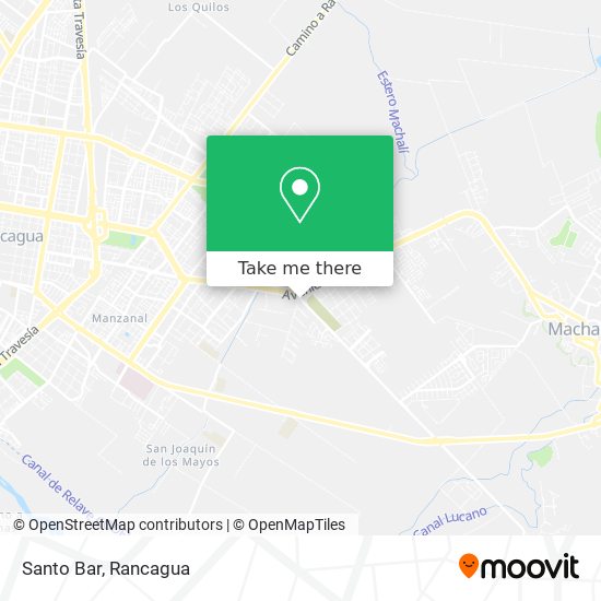Mapa de Santo Bar