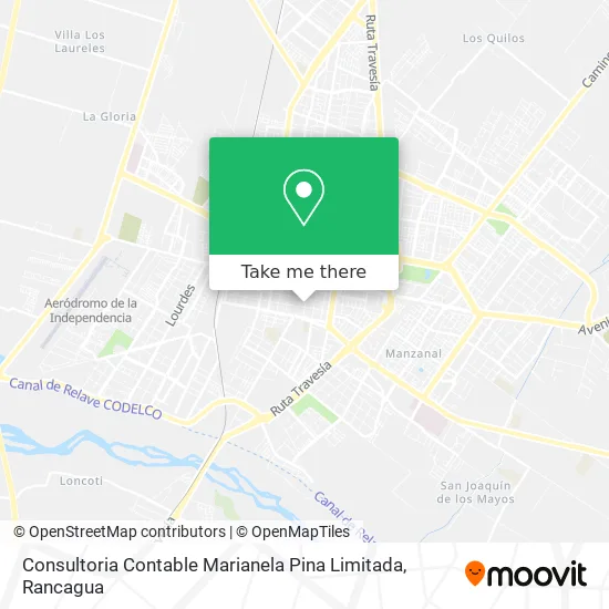 Consultoria Contable Marianela Pina Limitada map