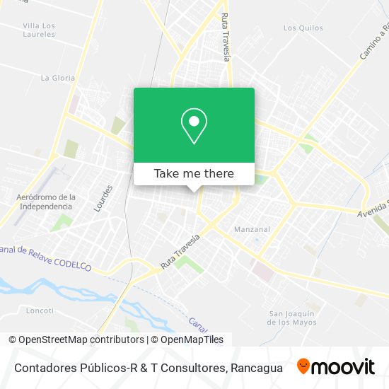 Contadores Públicos-R & T Consultores map