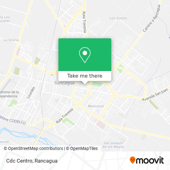 Mapa de Cdc Centro