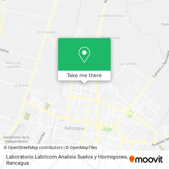 Laboratorio Labticom Analisis Suelos y Hormigones map