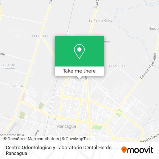 Mapa de Centro Odontológico y Laboratorio Dental Herde