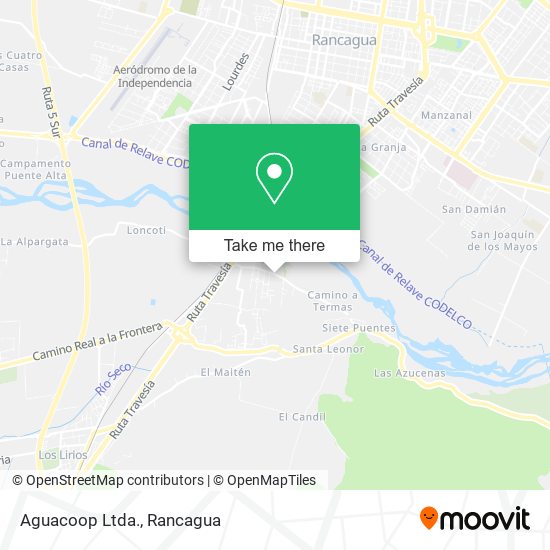 Aguacoop Ltda. map