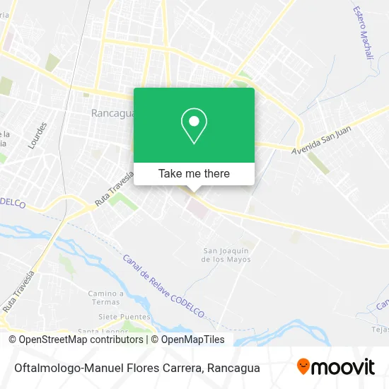 Oftalmologo-Manuel Flores Carrera map