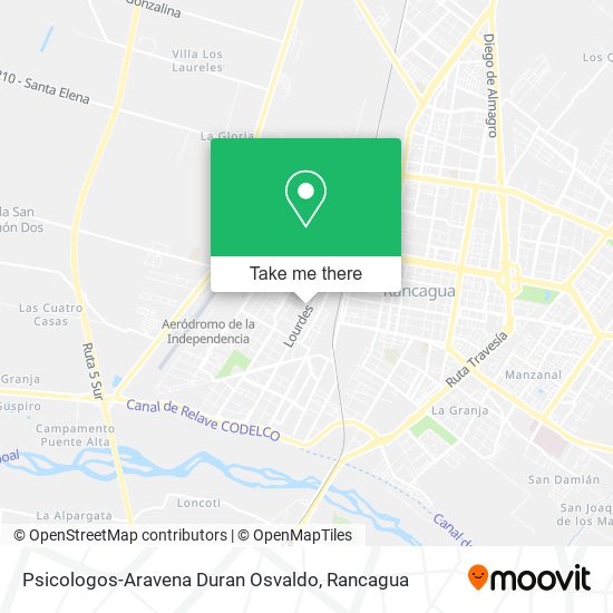 Mapa de Psicologos-Aravena Duran Osvaldo