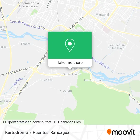 Kartodromo 7 Puentes map