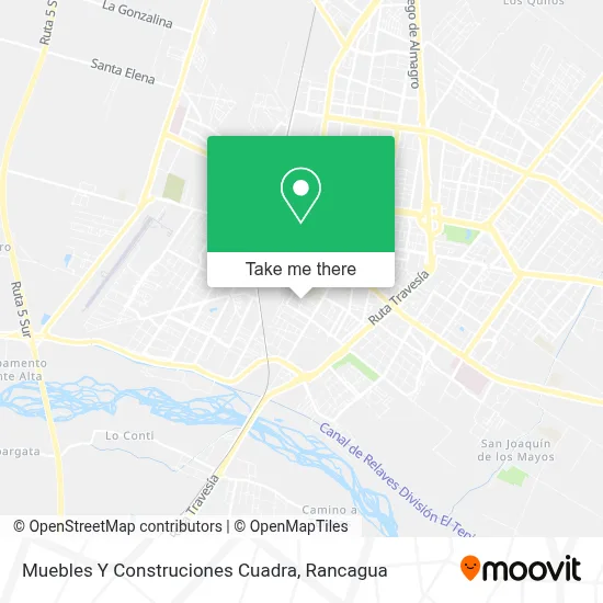 Muebles Y Construciones Cuadra map